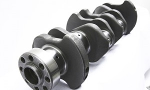 Forged crankshaft engine parts spare parts with high performance